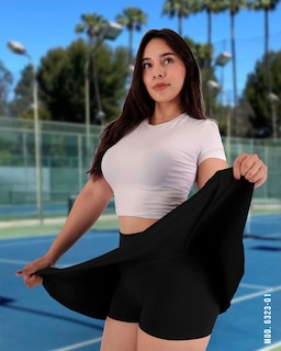 Foto 3 | Foto 3 | Short Falda De Mujer Deportiva  Casual Sea Brazil