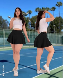 Foto 8 | Foto 8 | Short Falda De Mujer Deportiva  Casual Sea Brazil