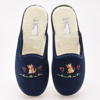 Foto 6 | Foto 6 | Pantufla Niagara Azul Dama