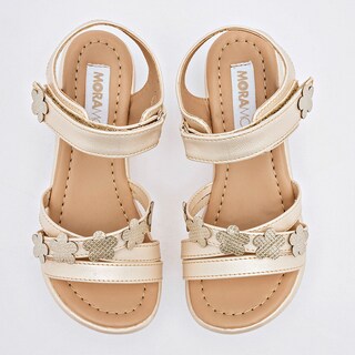 Foto 3 | Foto 3 | Sandalia Casual Moramora Beige Niña