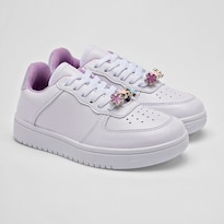 Tenis Leds Blanco Niña