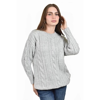 Foto 1 | Foto 1 | Sueter Tejido Con Brillo Roman Fashion /juvenil  0712 (gris) Gris