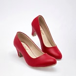 Zapatilla Poptops Rojo Dama