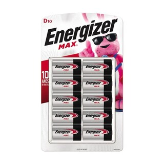 Foto 1 | Foto 1 | Pila Energizer Max D – Paquete Con 10 Piezas
