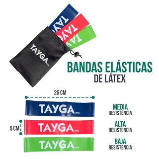 Foto 4 | Foto 4 | Set Para Yoga Tayga  Pelota 65cm  Mancuernas 5lb Y Set 3 Mini Bands.