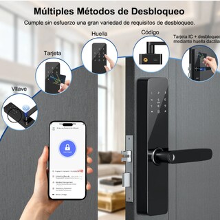 Foto 3 | Foto 3 | Cerradura Inteligente Electrónica Wifi