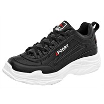 Tenis Joven Apoort Negro Caballero