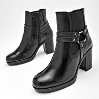 Botin Casual Principessa Negro Dama