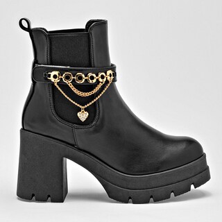 Foto 4 | Foto 4 | Botin Casual Lady One Negro Dama