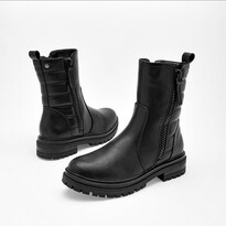 Botin Casual Clasben Negro Dama