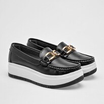 Zapato Casual Emanuel Romero Negro Dama