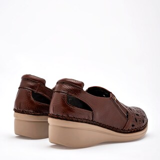 Foto 5 | Foto 5 | Zapato Confort Lobo Solo Café Dama