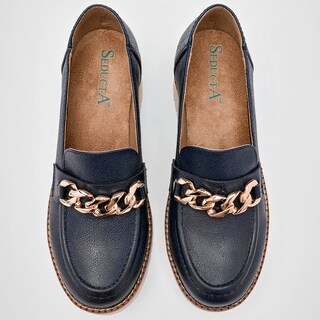 Foto 3 | Foto 3 | Zapato Casual Seducta Azul Dama