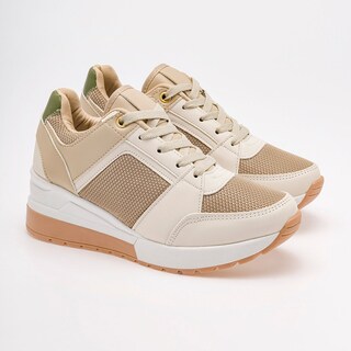 Foto 5 | Foto 5 | Tenis Urbano Been Class Beige Dama