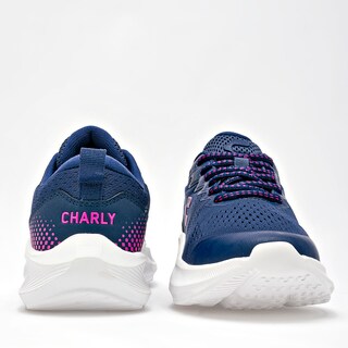 Foto 4 | Foto 4 | Charly Tenis Deportivo Para Mujer Marino Fucsia  Running