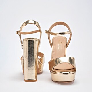 Foto 3 | Foto 3 | Zapatilla Casual Pietro Alessandro Dorado Dama