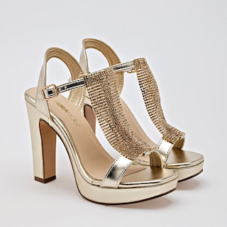 Foto 2 | Foto 2 | Zapatilla Fiesta Moramora Dorado Dama