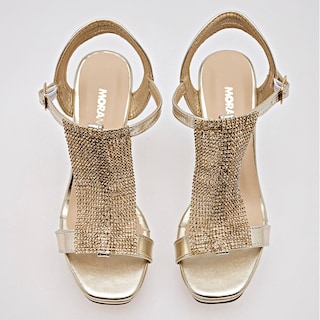 Foto 3 | Foto 3 | Zapatilla Fiesta Moramora Dorado Dama