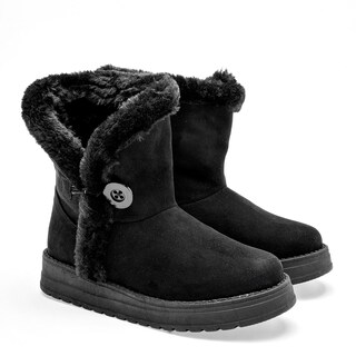 Foto 2 | Foto 2 | Rojo Cereza Bota  Para Mujer Negro