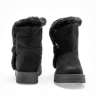 Foto 3 | Foto 3 | Rojo Cereza Bota Para Mujer Negro