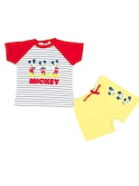 Conjunto Short Y Playera Mickey Mouse Disney para Bbebé