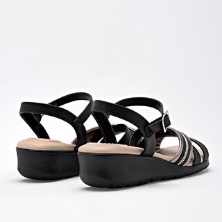 Foto 5 | Foto 5 | Sandalia Tiras Modare Negro Dama