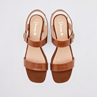 Foto 3 | Foto 3 | Sandalia Abierta Pravia Café Dama