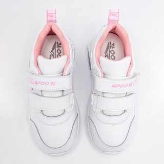 Foto 3 | Foto 3 | Tenis Deportivo Apoort Blanco Niña