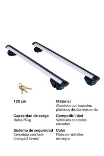 Foto 2 | Foto 2 | Barras Portaequipaje Mitsubishi Xpander 2023-2025