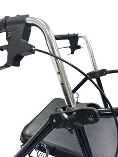 Foto 8 | Foto 8 | Andadera Plegable Con Ruedas  Para Adulto Mayor Ortoepdica  Ligera Con Asiento Y Canasta  Con Altura Variable  Ruedas De 8 Pulga