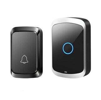 Foto 1 | Foto 1 | ''timbre Inalámbrico Impermeable Con Luz Led 1 Transmiso 1 Rec ''