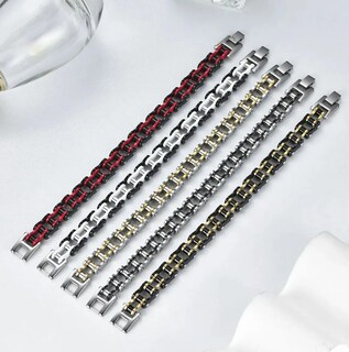 Foto 4 | Foto 4 | Pulsera Biker Xtellar Cadena De Bicicleta Moto Rock Punk