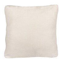 Cojín Decorativo Dicasa Zita Crema Cuadrado Grande