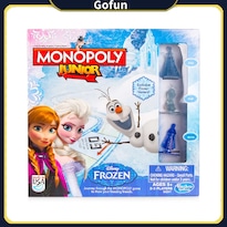 Juego De Mesa Frozen Monopoly Junior Edition Para Mayores De 5 Años - Venta Internacional.