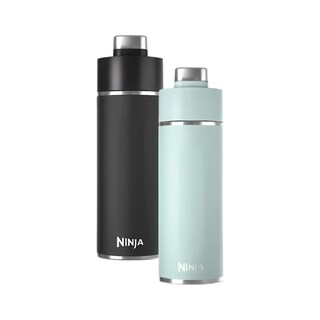 Foto 1 | Foto 1 | Combo 2 Vasos Térmicos Ninja 710ml Acero Inox Negro Y Menta