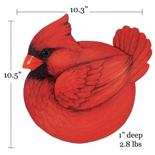 Foto 5 | Foto 5 | Stepping Stone Spoontiques Cardinal Para Decoración De Jardín  24 Cm - Venta Internacional.