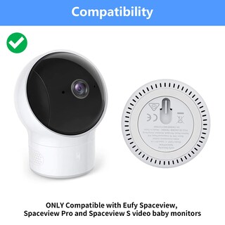 Foto 2 | Foto 2 | Soporte De Pared Para Monitores De Bebé Eufy Spaceview  Space Video - Venta Internacional.