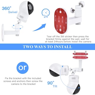 Foto 4 | Foto 4 | Soporte De Pared Para Monitores De Bebé Eufy Spaceview  Space Video - Venta Internacional.