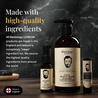Foto 5 | Foto 5 | Crema Hidratante Barbology London 2 En 1 Para Barba/rostro Con Aceite De Jojoba 300 Ml - Venta Internacional.