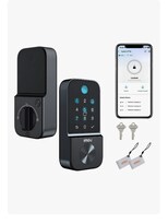 Chapa Digital Huellas Wifi Cubo 1 Color Negro