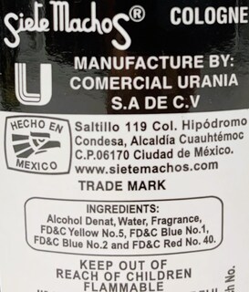 Foto 2 | Foto 2 | Colonia Siete Machos Urania Original 220ml Para Hombre - Venta Internacional.