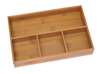 Foto 1 | Foto 1 | Bandeja Organizadora Caddy Lipper International 824 De Bambú  30 X 20 X 4 Cm - Venta Internacional.