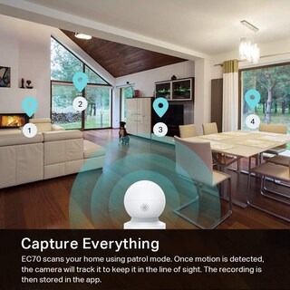 Foto 4 | Foto 4 | Cámara Kasa Smart Con Movimiento Horizontal E Inclinable Para Interiores  1080p Hd - Venta Internacional.