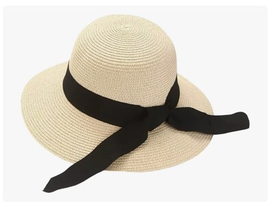 Foto 1 | Foto 1 | Sombrero De Verano/playa De Paja Con Visera Para Mujer