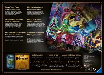 Foto 3 | Foto 3 | Rompecabezas Ravensburger Marvel Villainous Taskmaster 1000 Piezas - Venta Internacional.