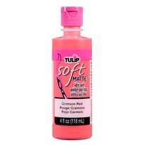 Pintura Para Tela Tulip Soft Matte Crimson Red 118 Ml - Venta Internacional.