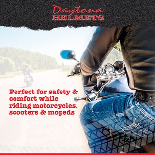 Foto 3 | Foto 3 | Casco De Moto Daytona Half Skull Cap Aprobado Por El Dot - Venta Internacional.