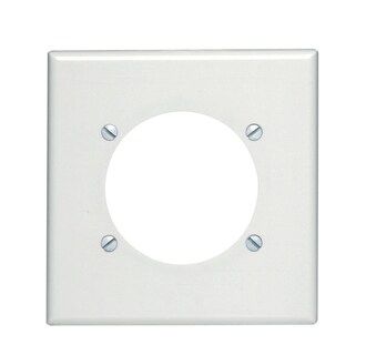 Foto 1 | Foto 1 | Placa De Pared Leviton Con Soporte Empotrado De 2 Elementos  Color Blanco  6 3 Cm De Diámetro - Venta Internacional.
