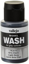 Wash Vallejo  Gris Claro  35 Ml  Para Superficies Resistentes A La Intemperie - Venta Internacional.