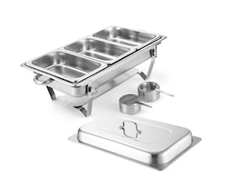 Buffetera De Acero Inoxidable 3 Compartimentos  Bufetera Acero Inoxidable  Chafer Buffet De Diseño Dividido  Bluelander